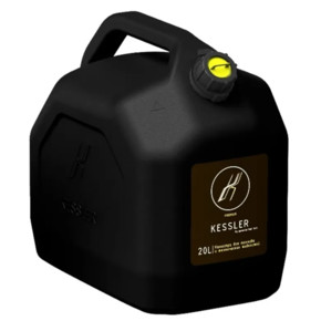 Канистра 20л для топлива KESSLER Black (черная, воронка внутри)
